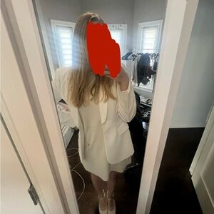 Zara Beige Suede T Shirt Mini Dress